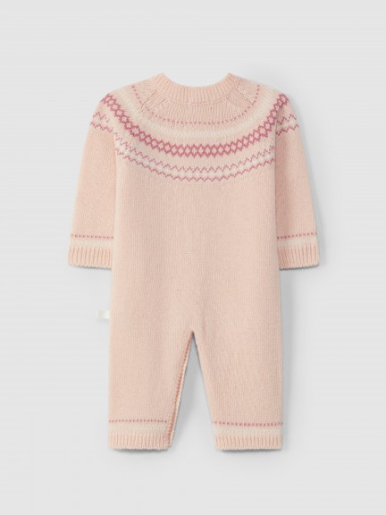 Jumpsuit knitted with jacquard Jumpsuit knitted with jacquard