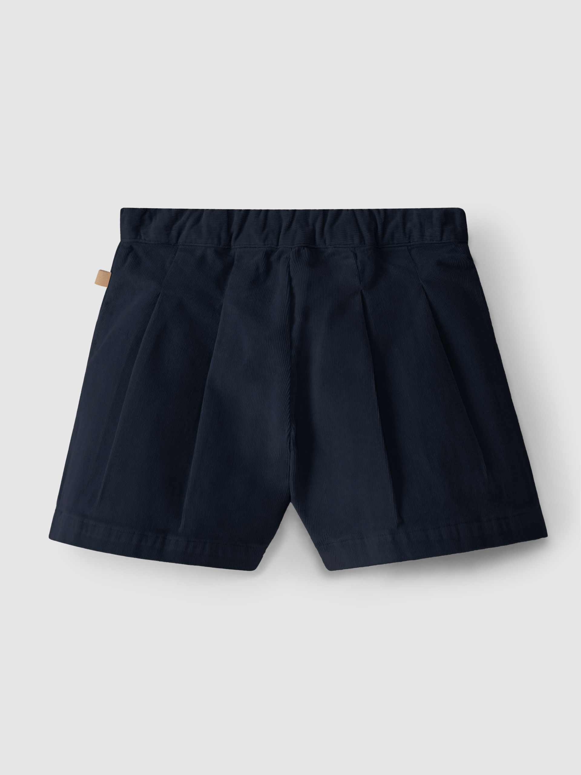Short en velours micro-côtelé
