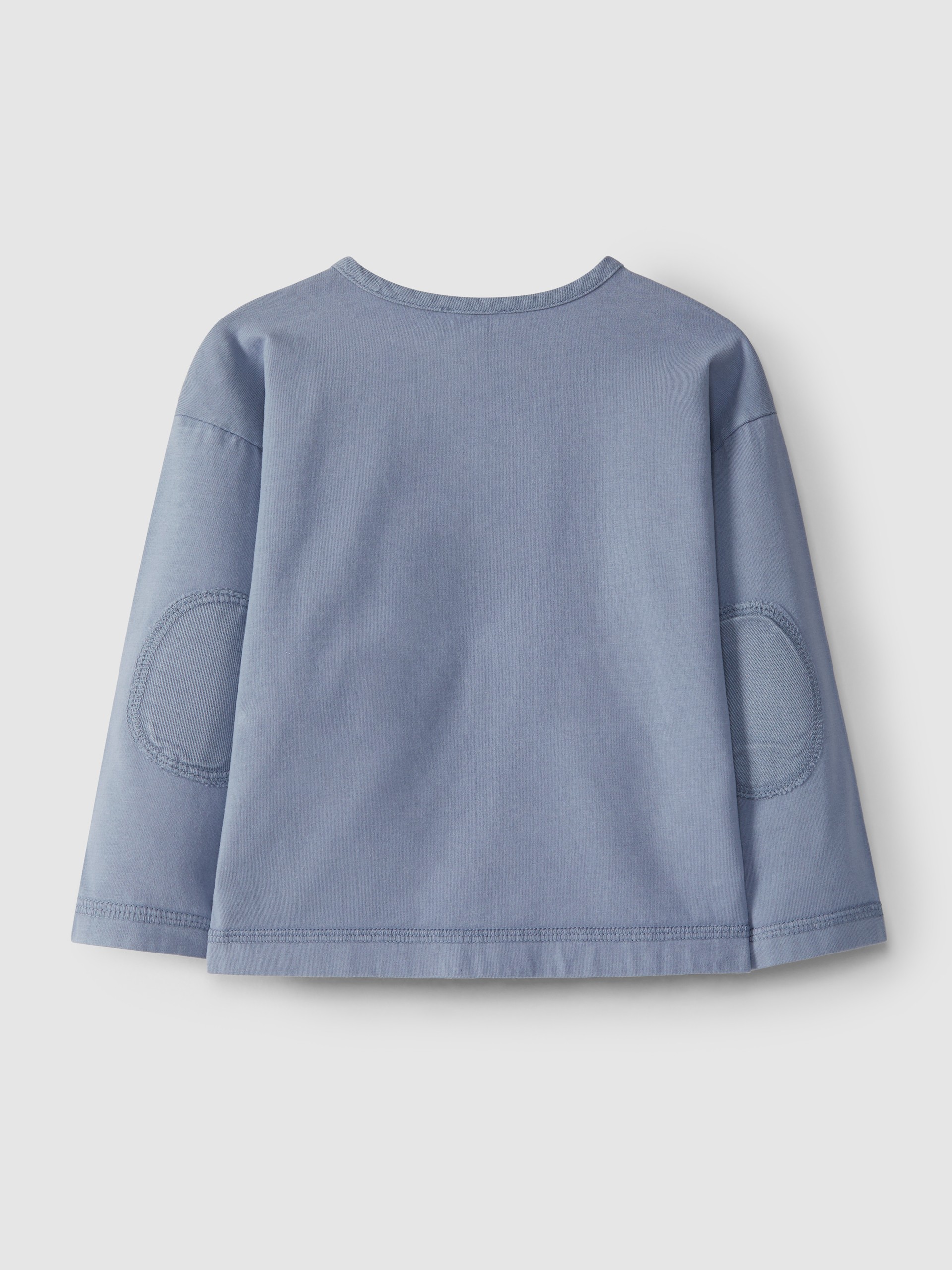Plain longsleeve with elbow patches