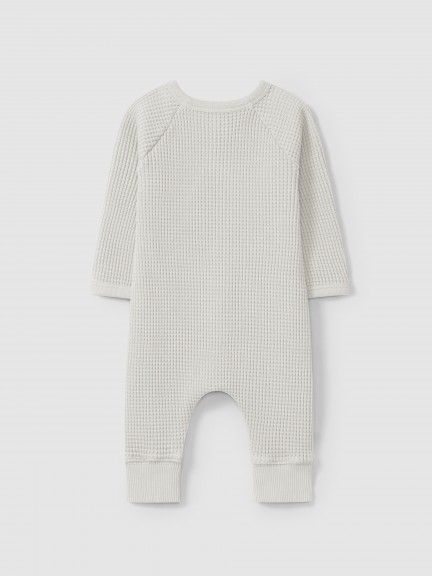 Ensemble en maille gaufrée avec poche Ensemble en maille gaufrée avec poche
