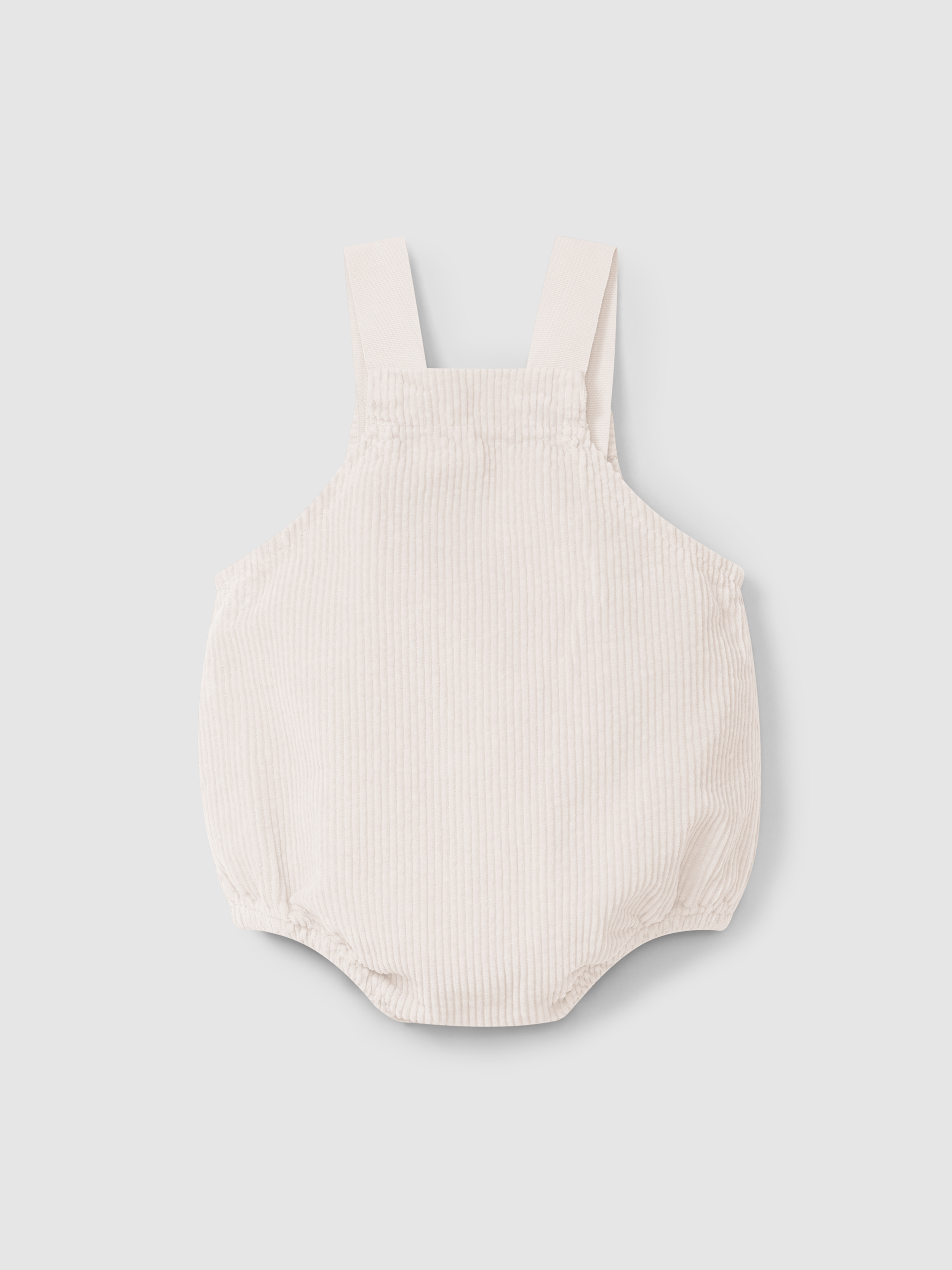 Shortie in organic cotton velvet