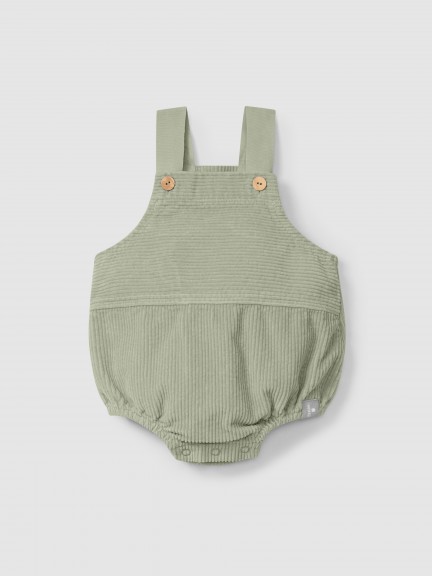 Shortie in organic cotton velvet Shortie in organic cotton velvet