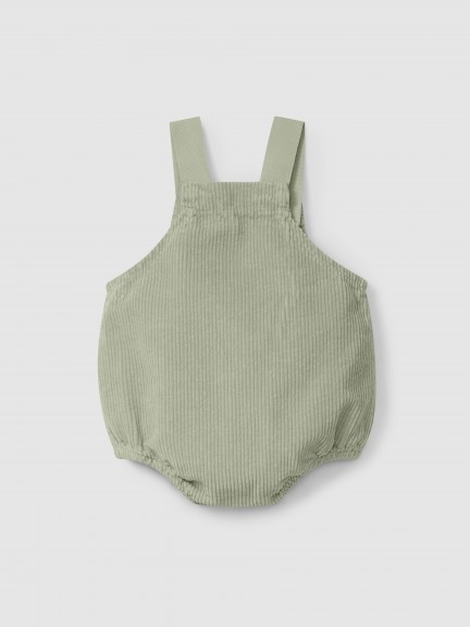 Shortie in organic cotton velvet Shortie in organic cotton velvet