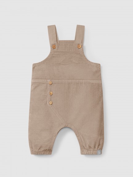 Organic cotton velvet dungarees Organic cotton velvet dungarees