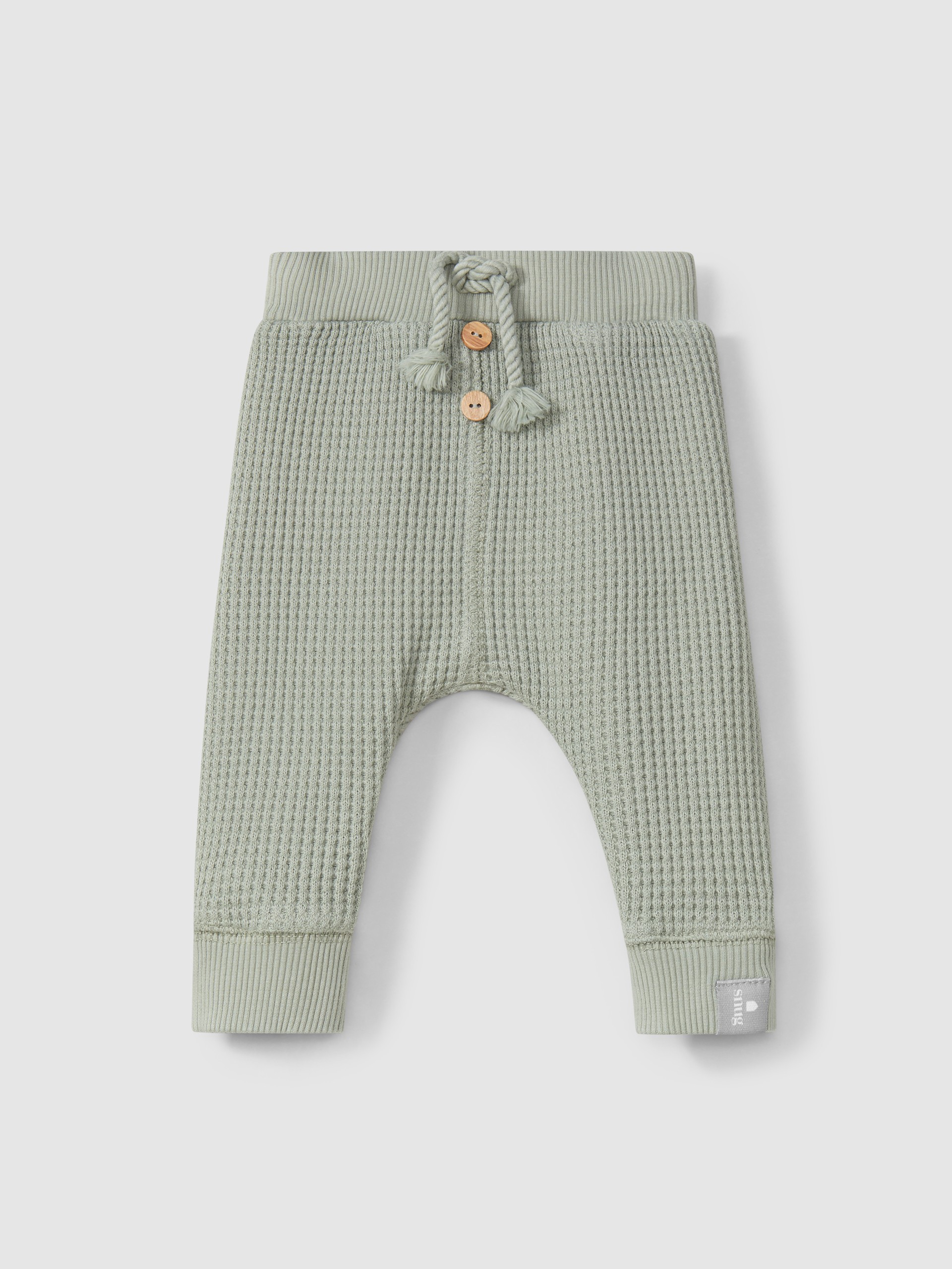 Leggings en maille gaufrée