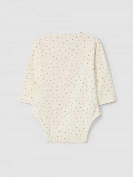 Collarless star bodysuit Collarless star bodysuit