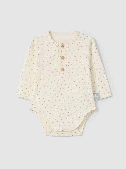 Collarless star bodysuit Collarless star bodysuit