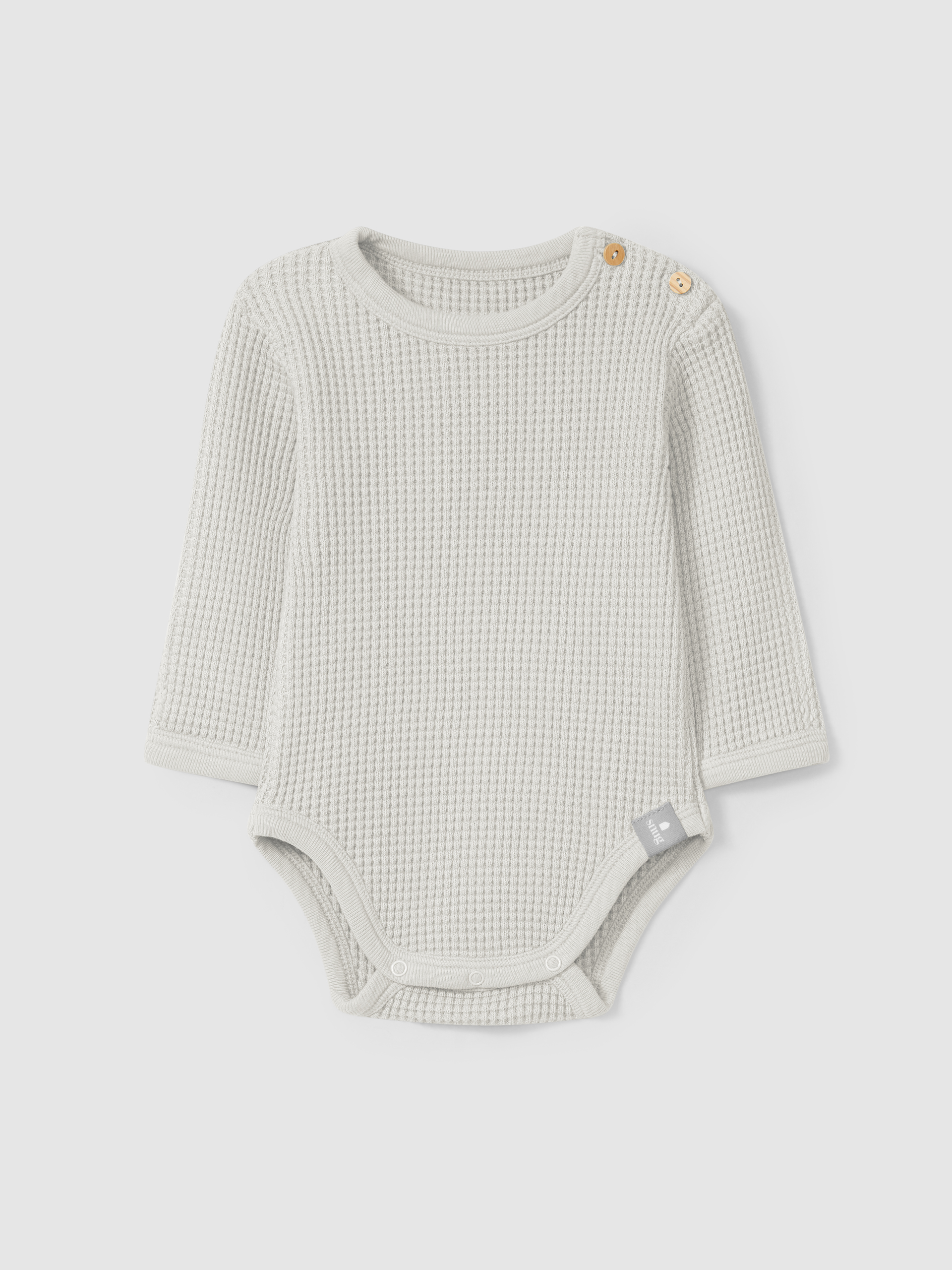 Bodysuit in waffle weave