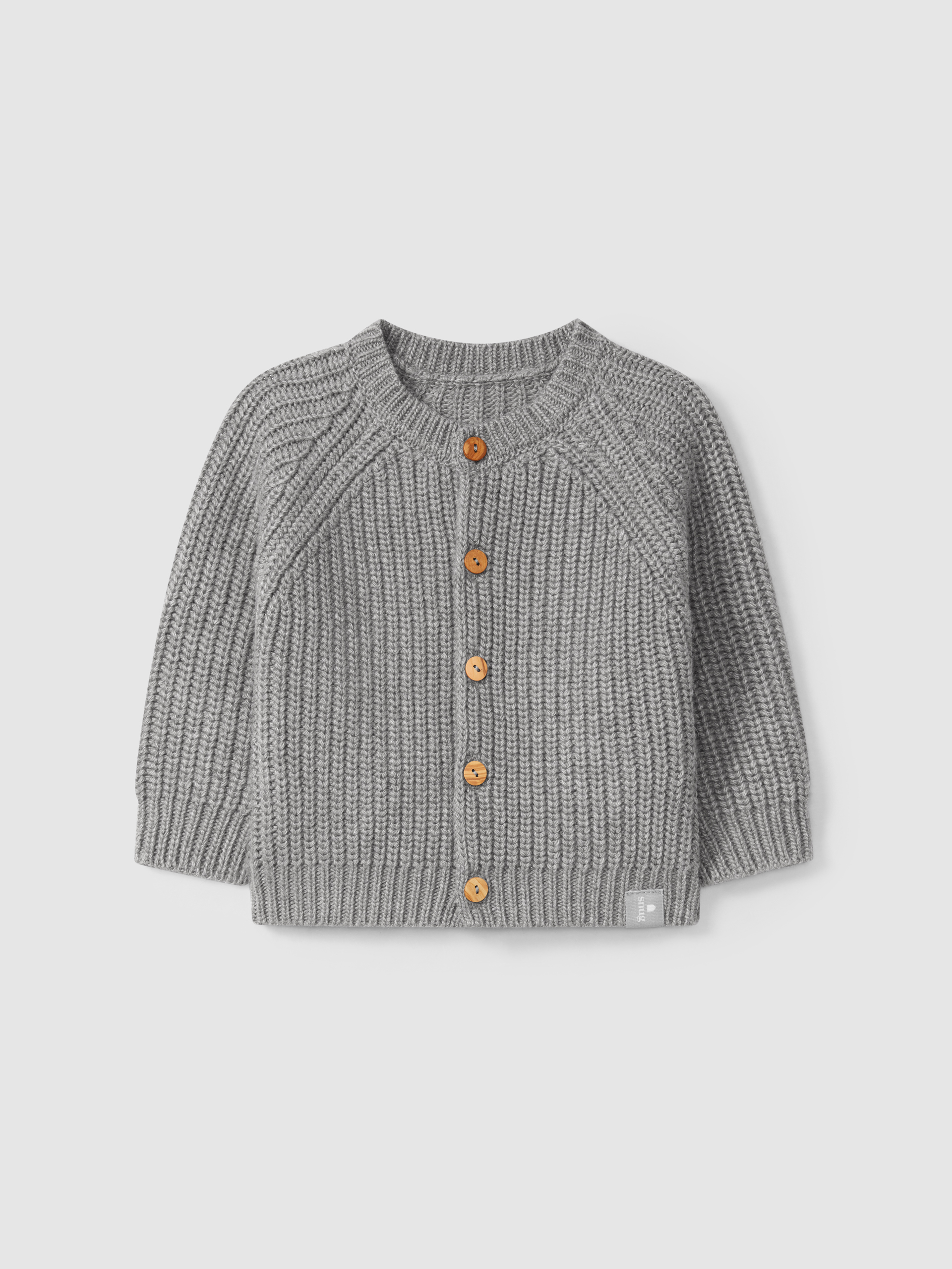 Gilet tricoté à col rond