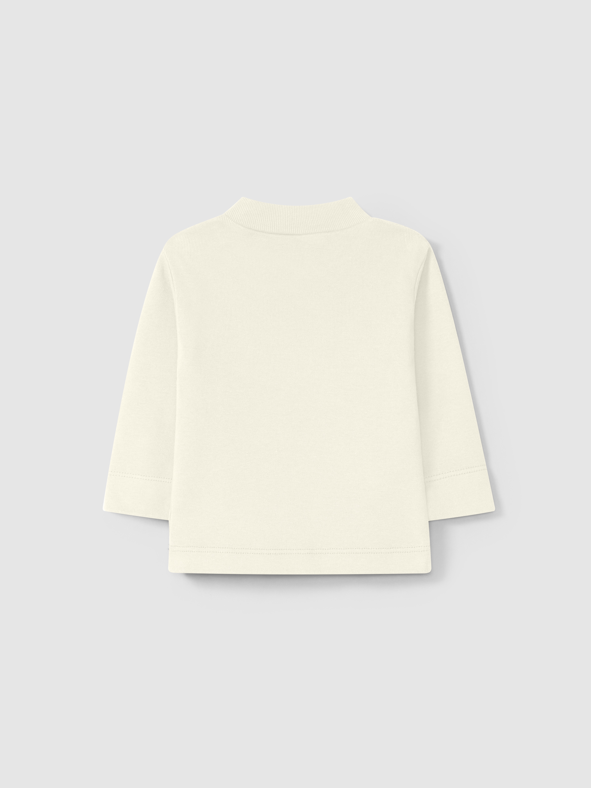 Pull à col roulé en coton biologique
