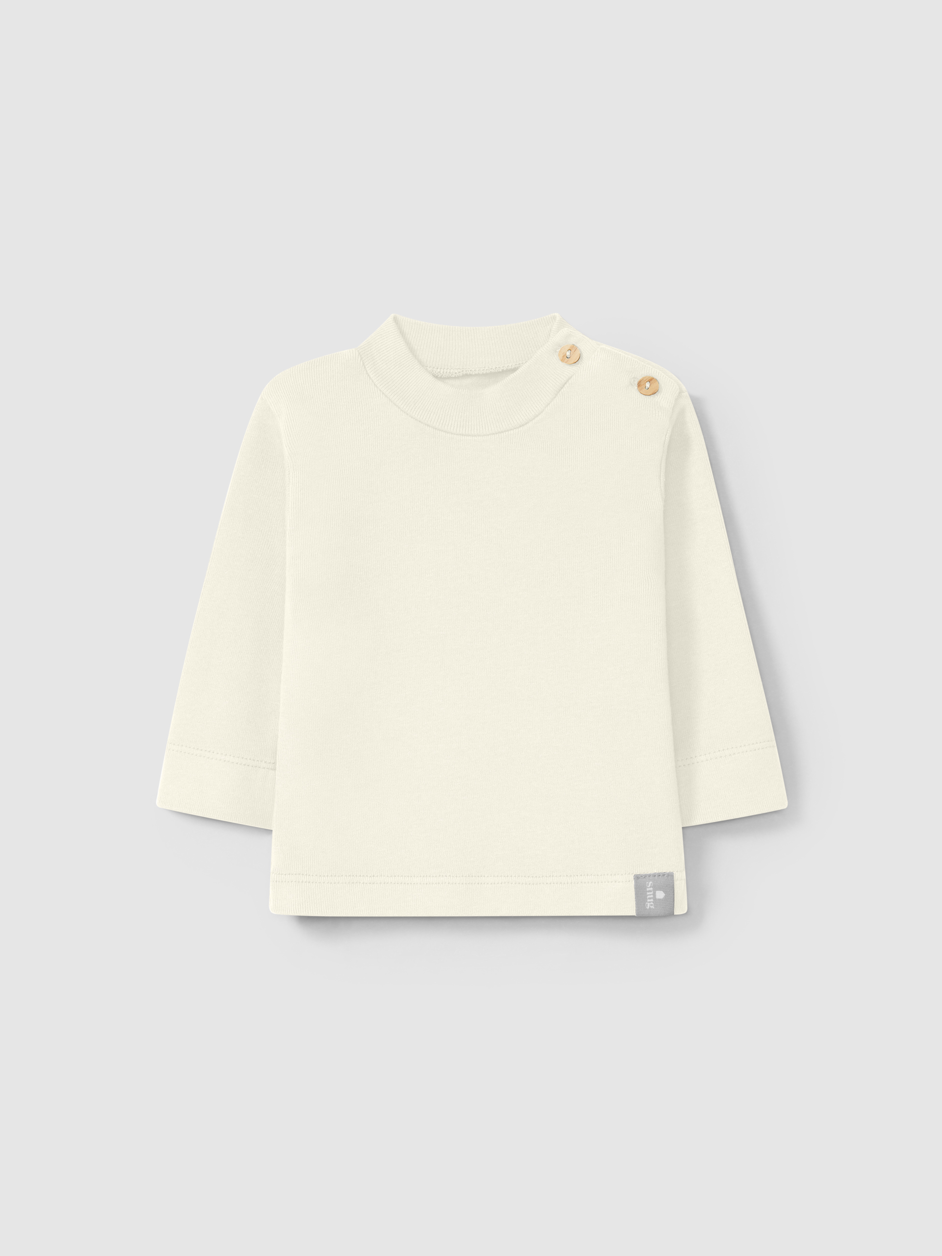 Pull à col roulé en coton biologique