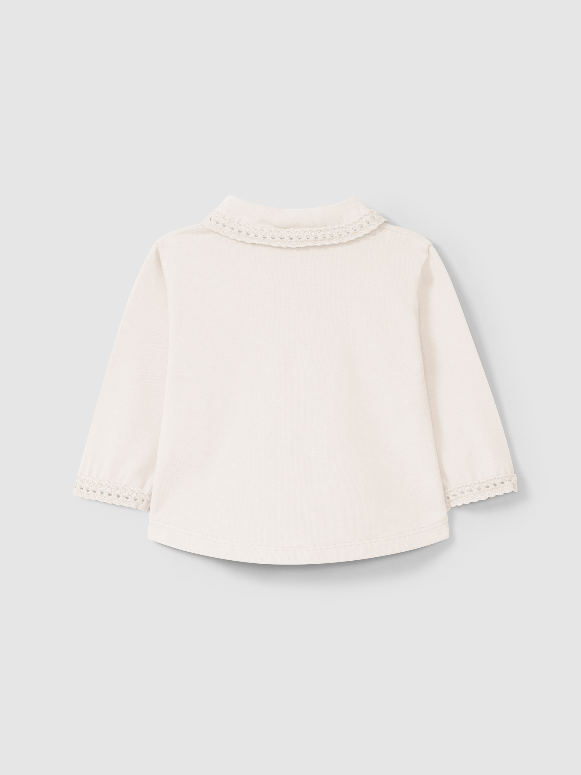 Longsleeve with lace detail