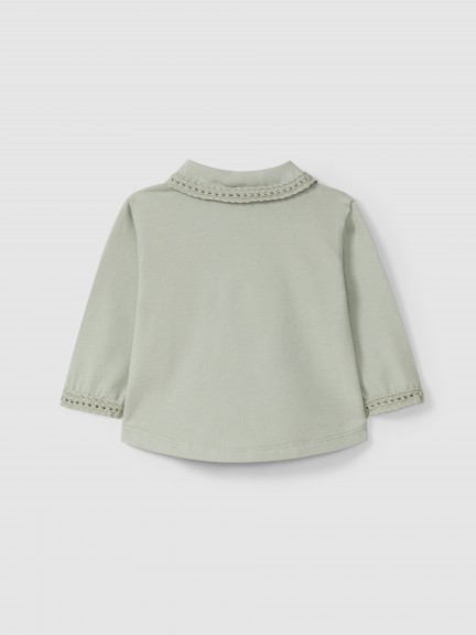 Longsleeve with lace detail Longsleeve with lace detail