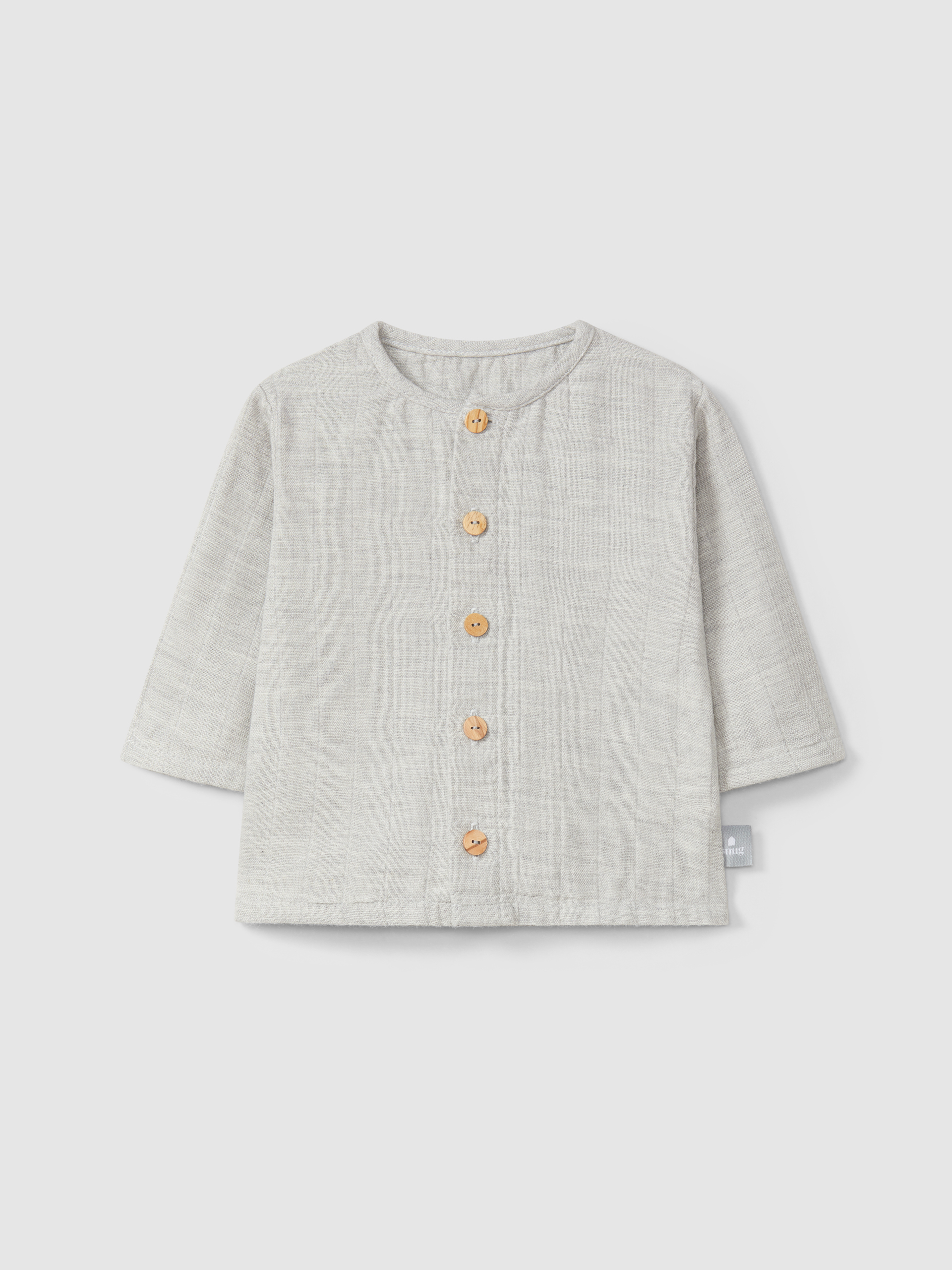 Shirt in triple gauze