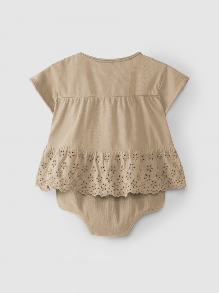 English embroidery T-Shirt & diaper cover set English embroidery T-Shirt & diaper cover set