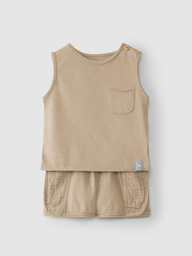 Ensemble compos� d�un singlet et d�un short