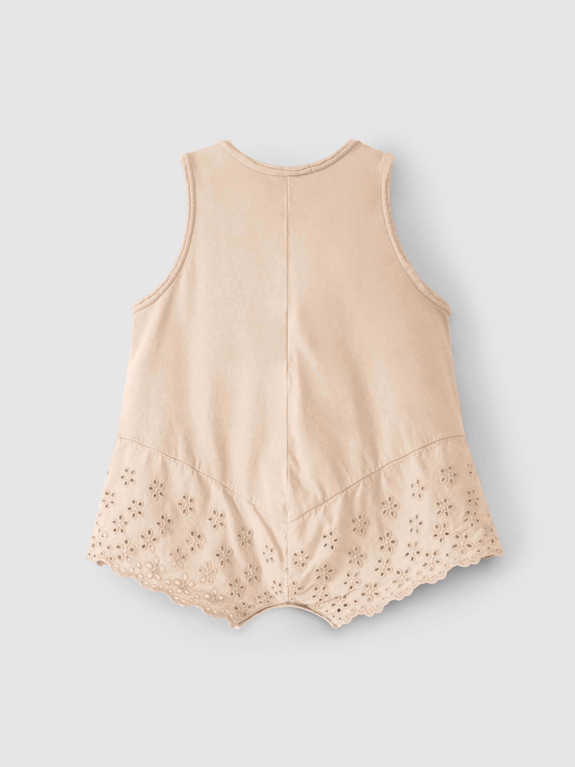 Jumpsuit English embroidery