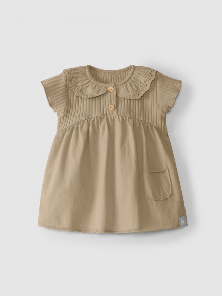 Dress English embroidery collar Dress English embroidery collar