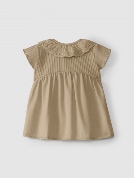 Dress English embroidery collar Dress English embroidery collar