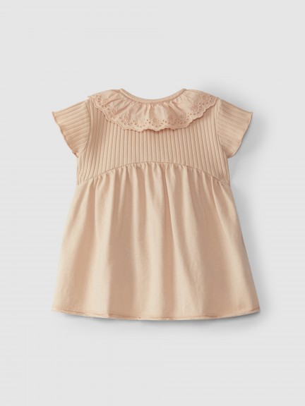 Dress English embroidery collar Dress English embroidery collar