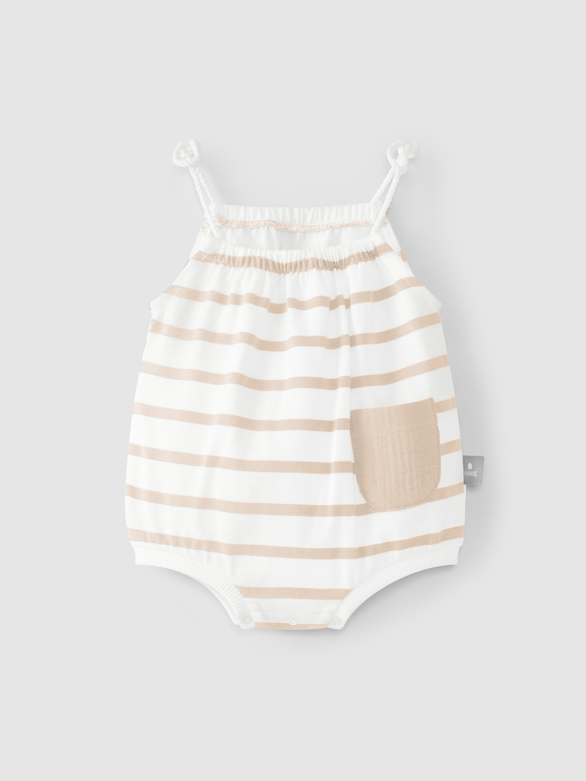 Striped shortie with pocket