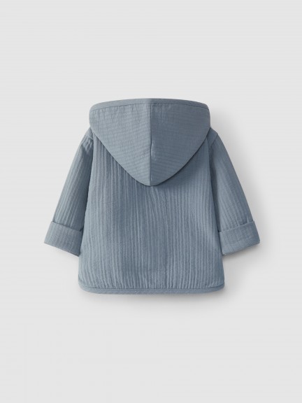 Plain hooded jacket Plain hooded jacket