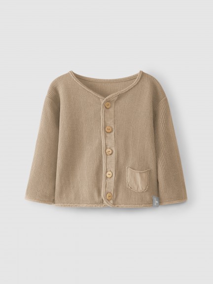 Gilet maille gaufrée Gilet maille gaufrée