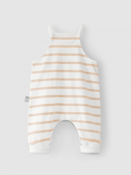 Striped dungarees with pockets Striped dungarees with pockets