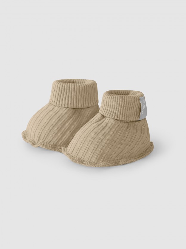 Petites bottes maille cannel�e