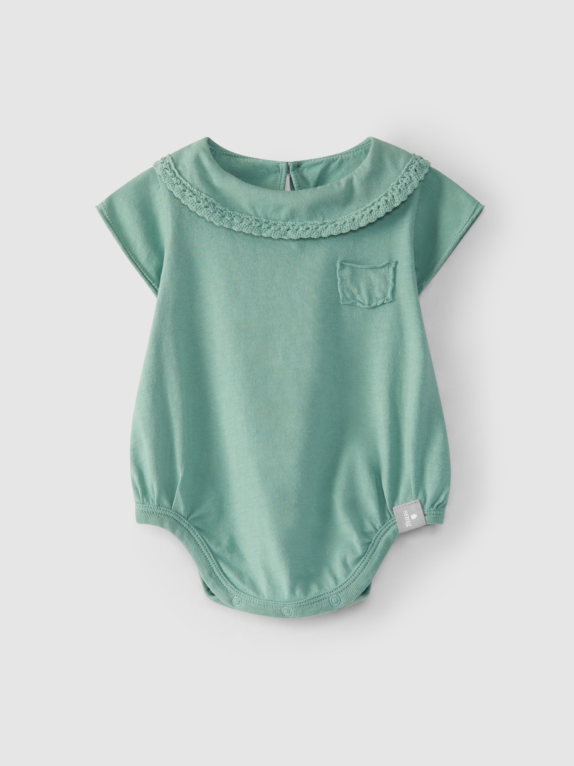 Body col en dentelle en crochet
