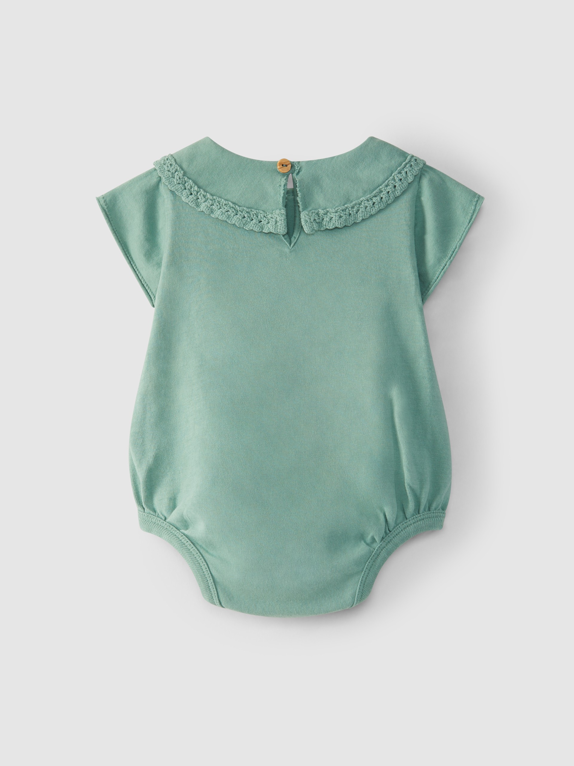 Body col en dentelle en crochet