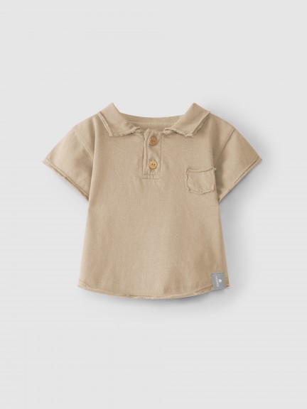Plain polo shirt with pocket Plain polo shirt with pocket