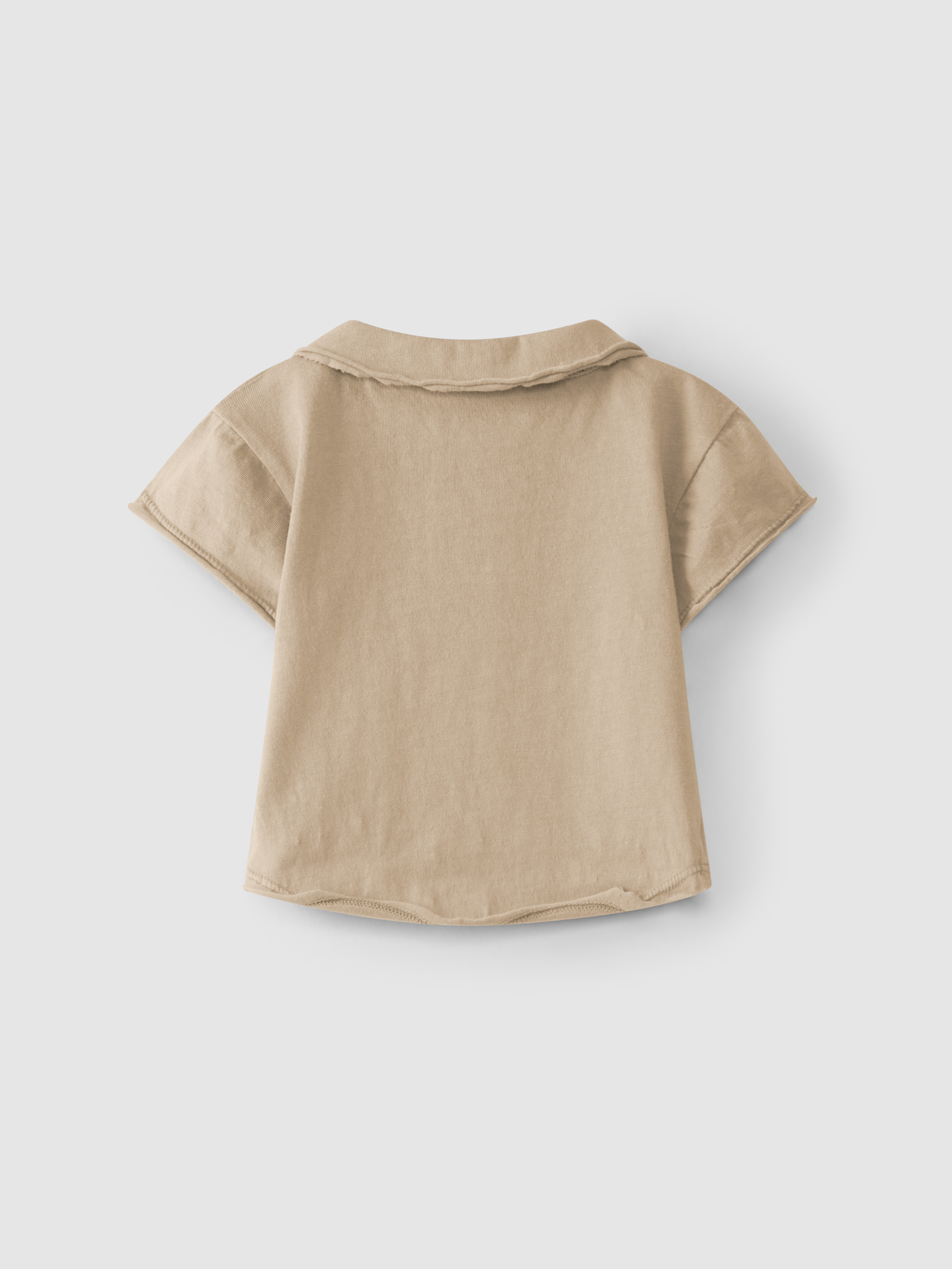Polo uni avec poche