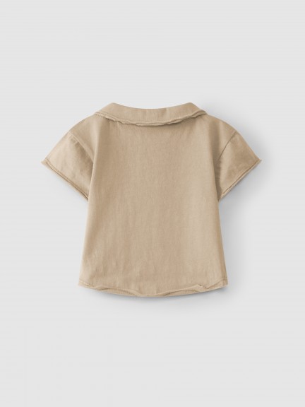 Plain polo shirt with pocket Plain polo shirt with pocket