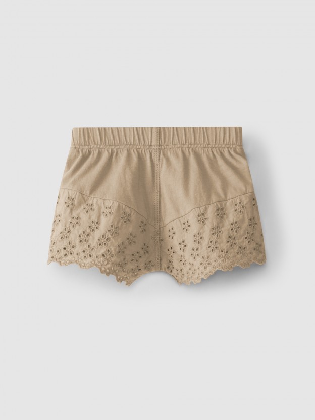 Shorts English embroidery Shorts English embroidery