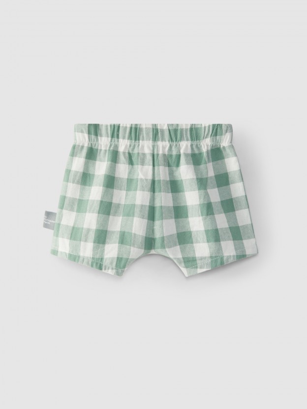 Pull-up shorts checkered Pull-up shorts checkered