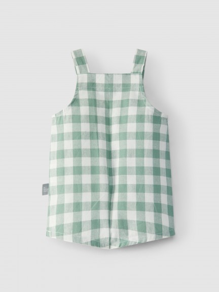 Dungaree shorts checkered Dungaree shorts checkered
