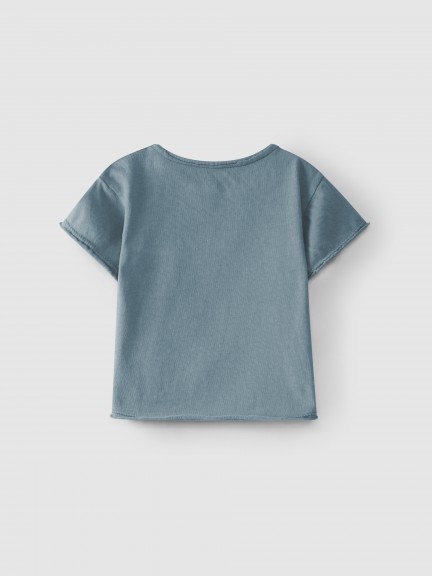 Plain T-shirt with pocket Plain T-shirt with pocket