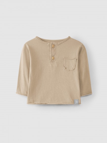 Plain longsleeve with pocket