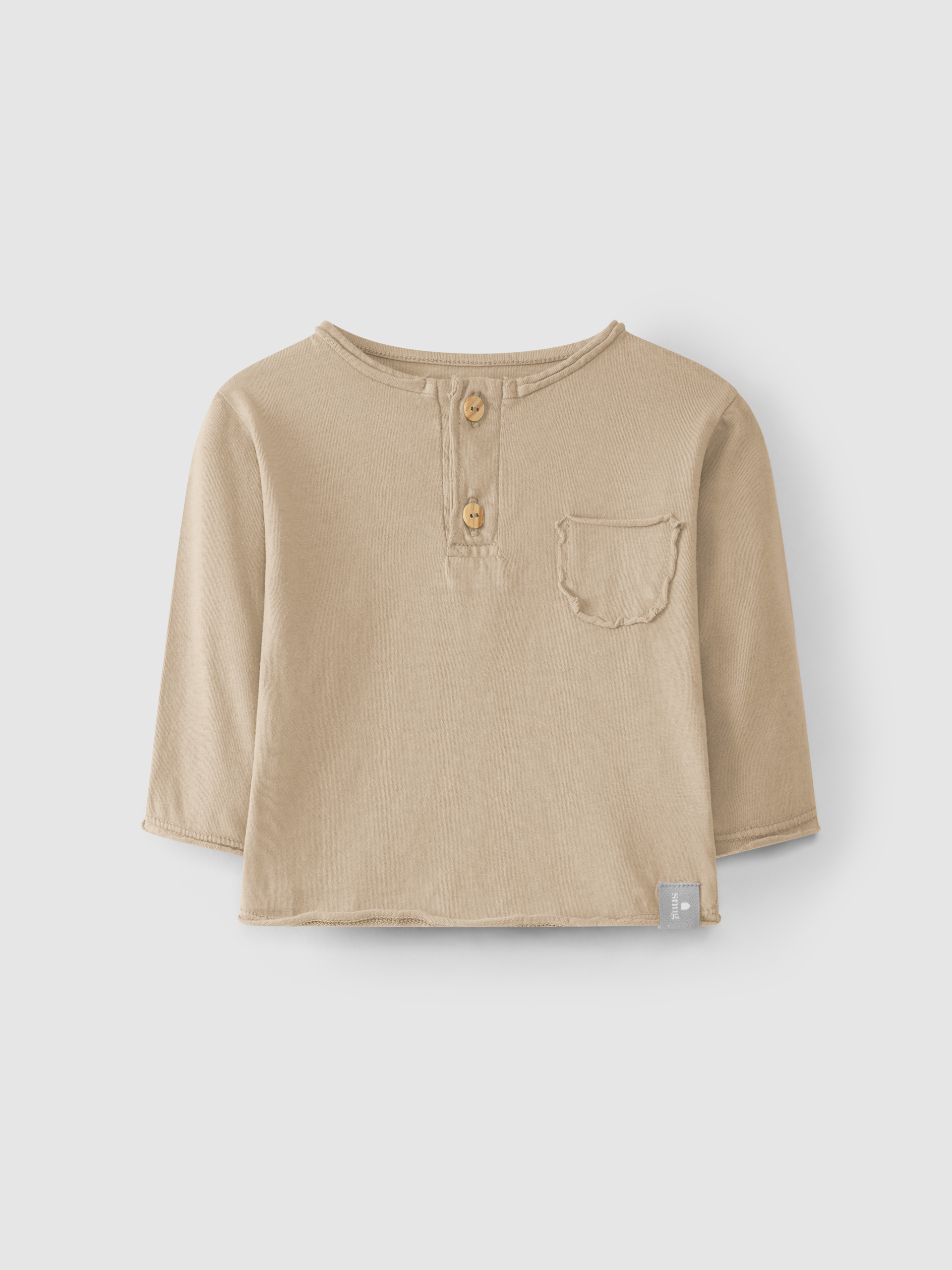 Plain longsleeve with pocket