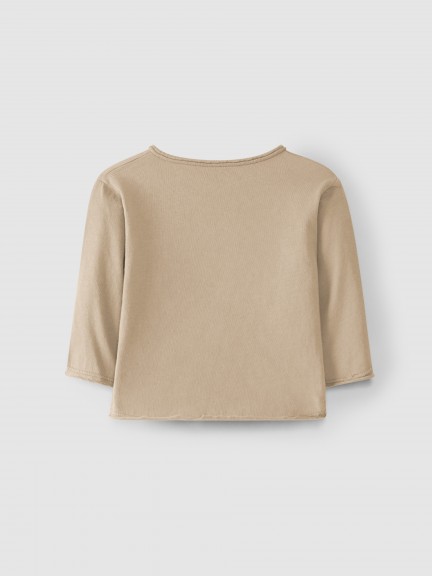 Longsleeve uni avec poche Longsleeve uni avec poche