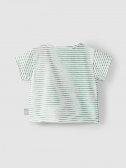 Embroidered T-Shirt with drawstring Embroidered T-Shirt with drawstring