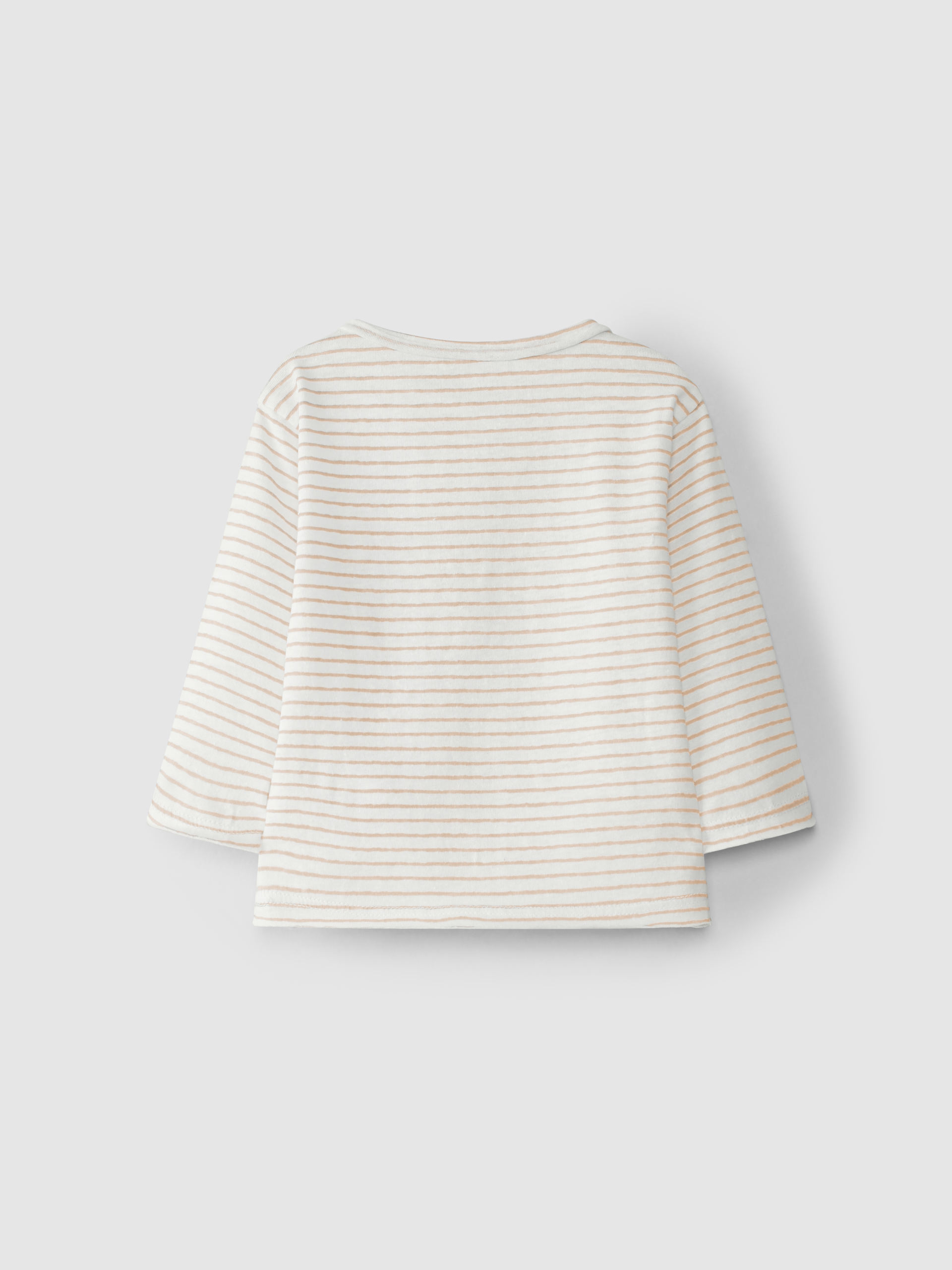 Longsleeve embroidered with drawstring