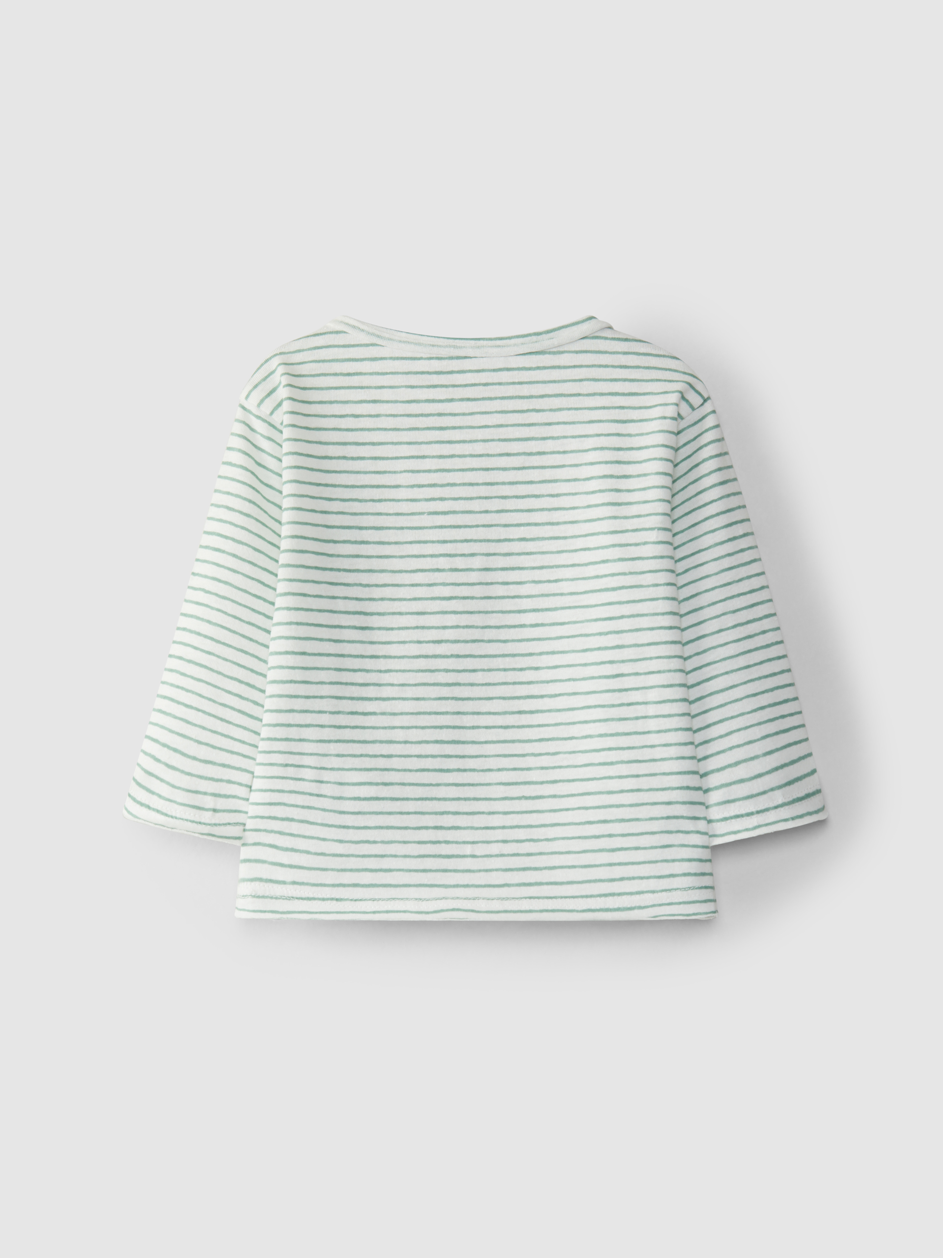 Longsleeve embroidered with drawstring