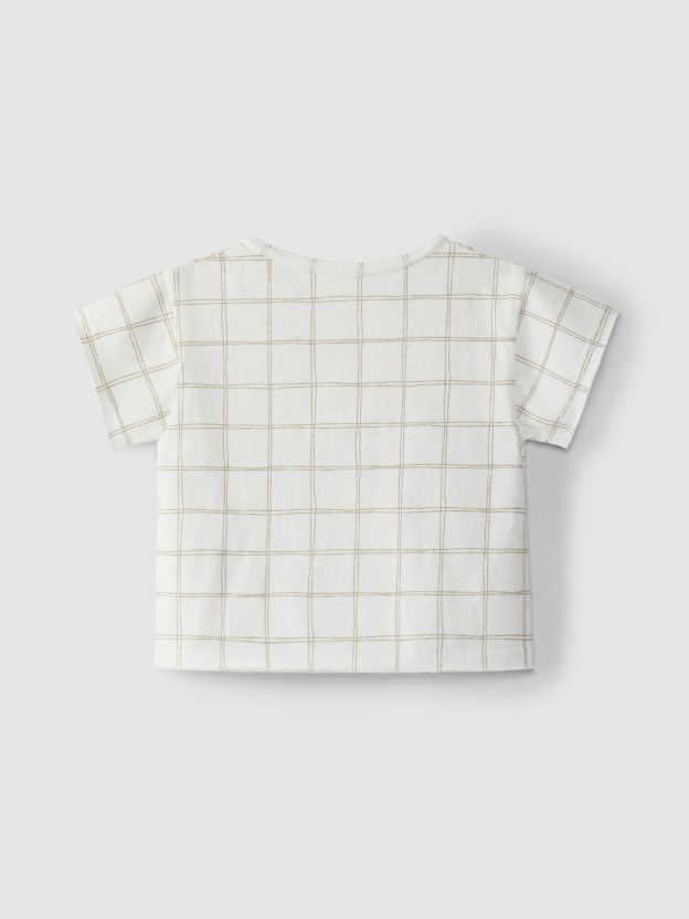 Checkered T-shirt Checkered T-shirt