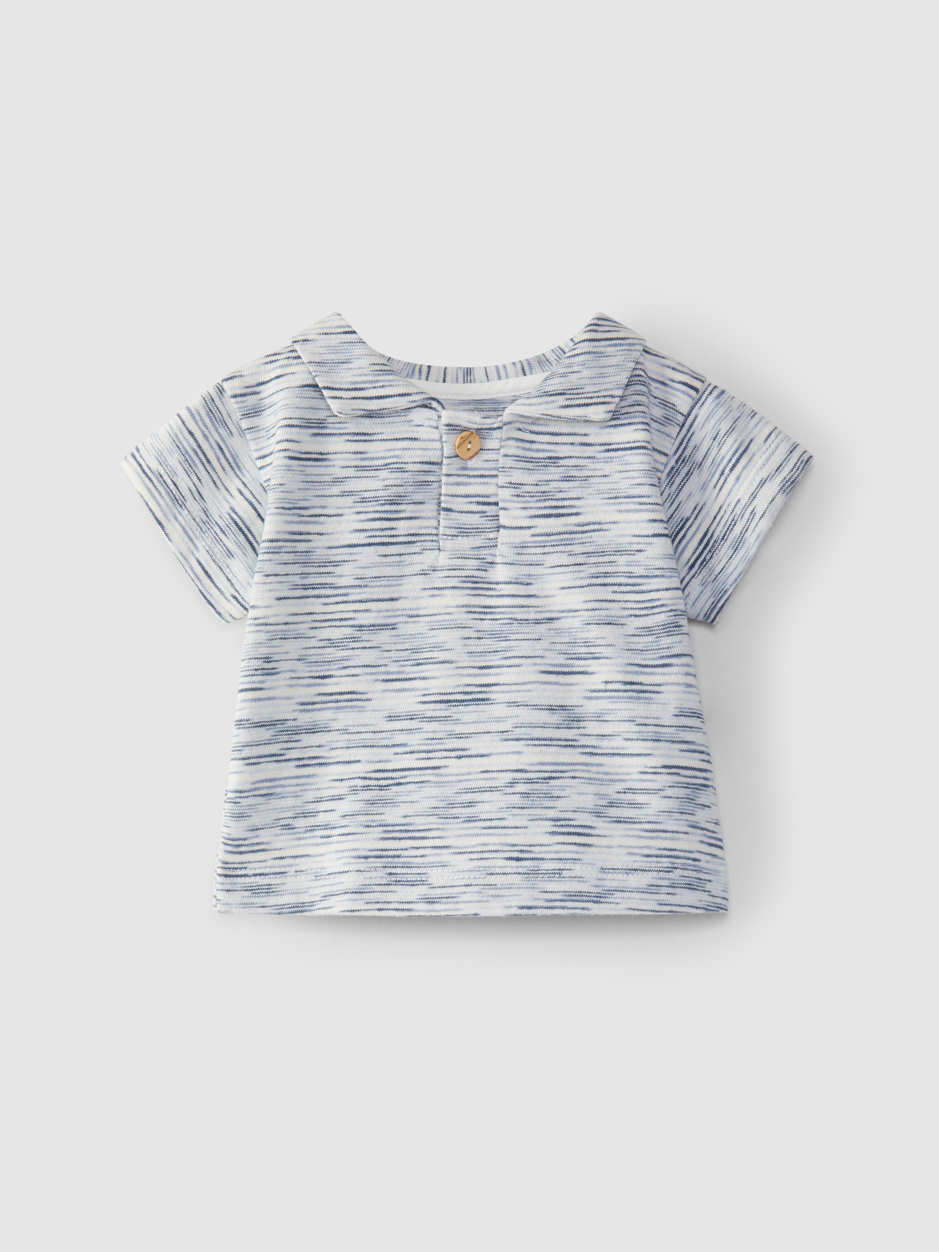 Polo shirt in jersey with collar