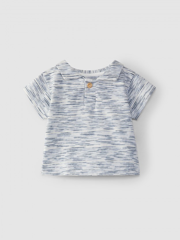 Polo shirt in jersey with collar Polo shirt in jersey with collar