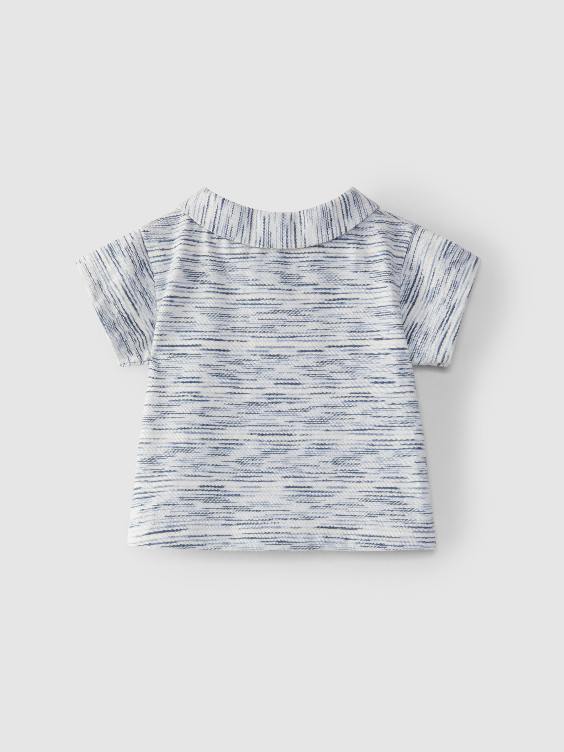 Polo shirt in jersey with collar