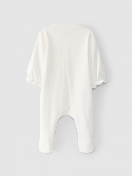 Tattersall and floral babygrow Tattersall and floral babygrow