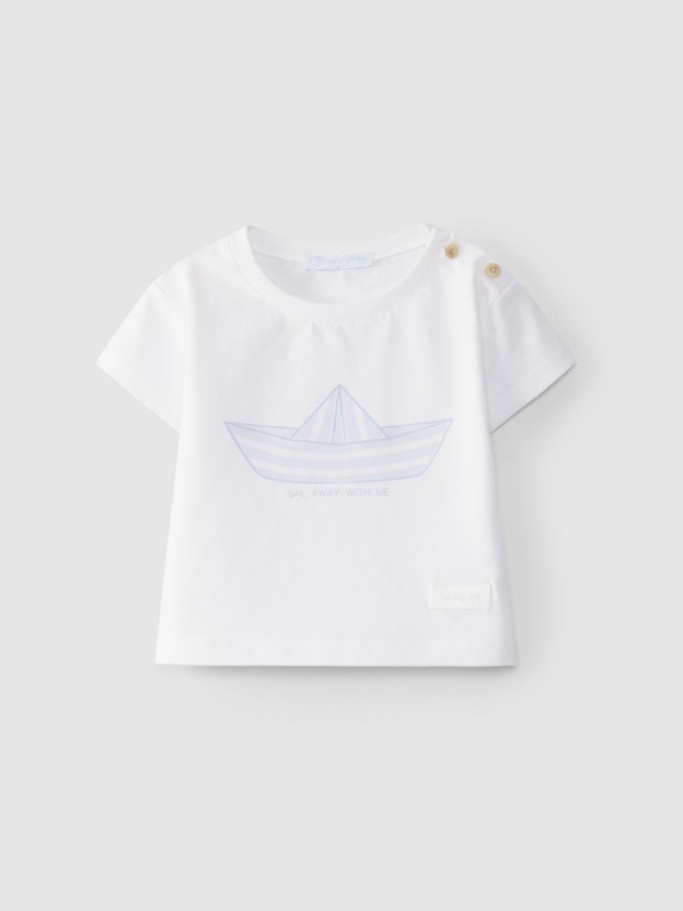 T-shirt "Sail away with me" T-shirt "Sail away with me"